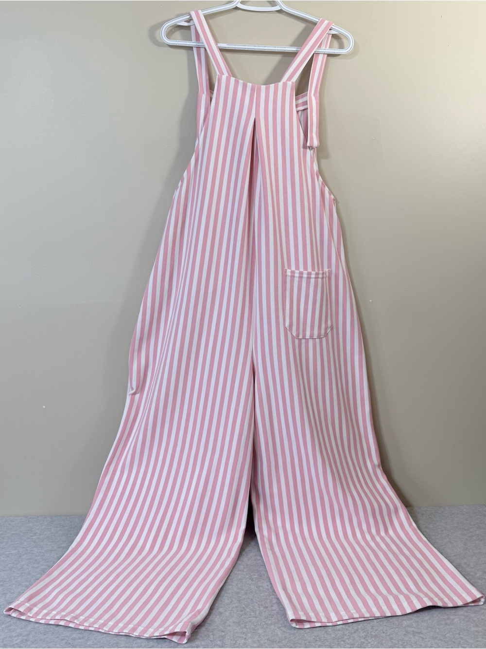 HALARA Pockets Stripe Waffle Overalls size L - Picture 10 of 17